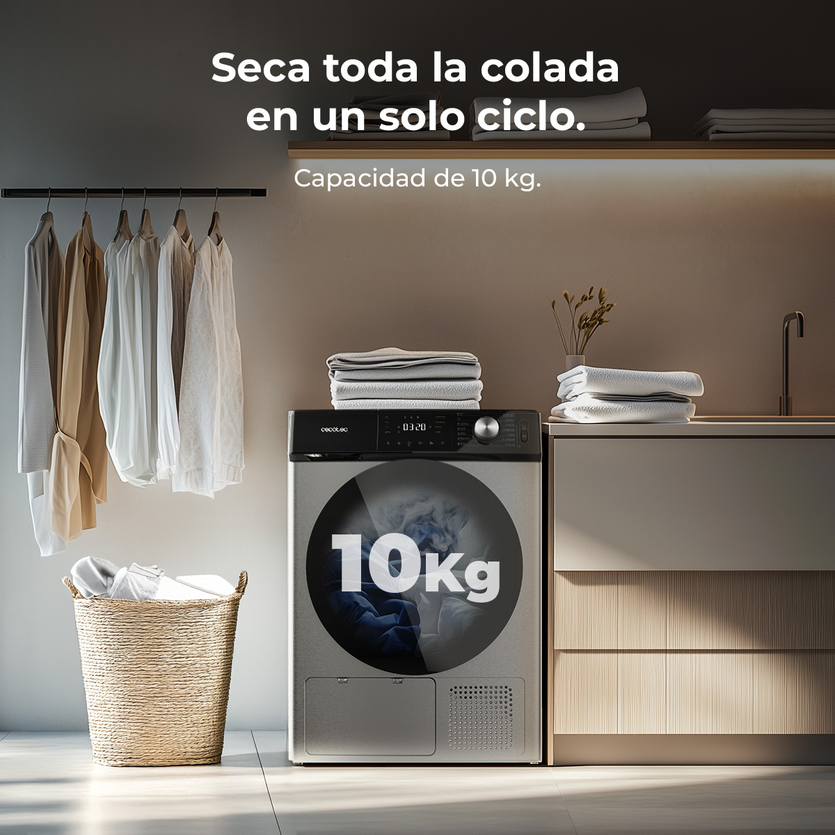 Bolero Dresscode Dry 10350 Steel | Envío, instalación y retirada RAEE gratis – foto detalle 1